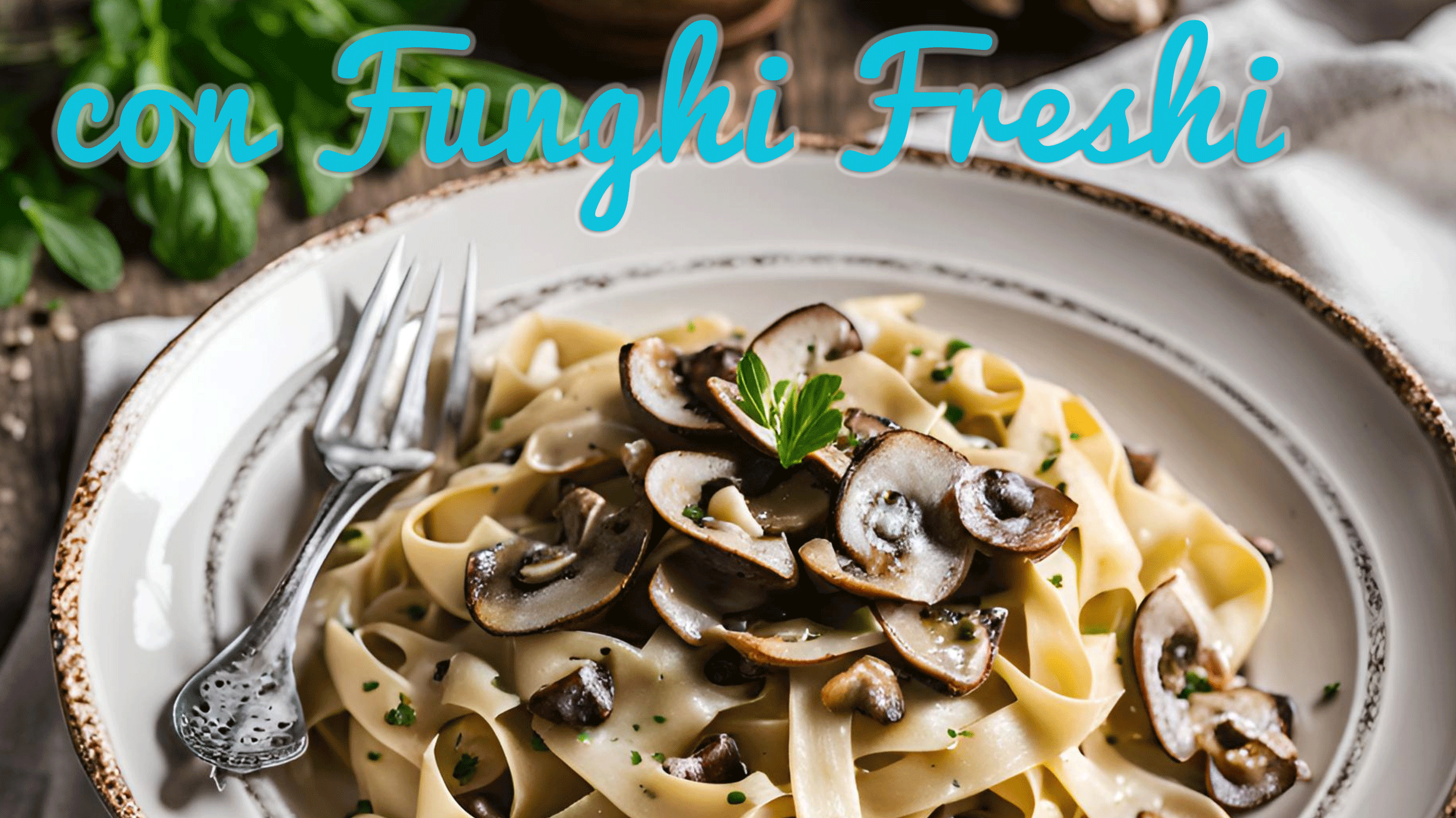 Con Funghi Freschi Con Funghi Freschi